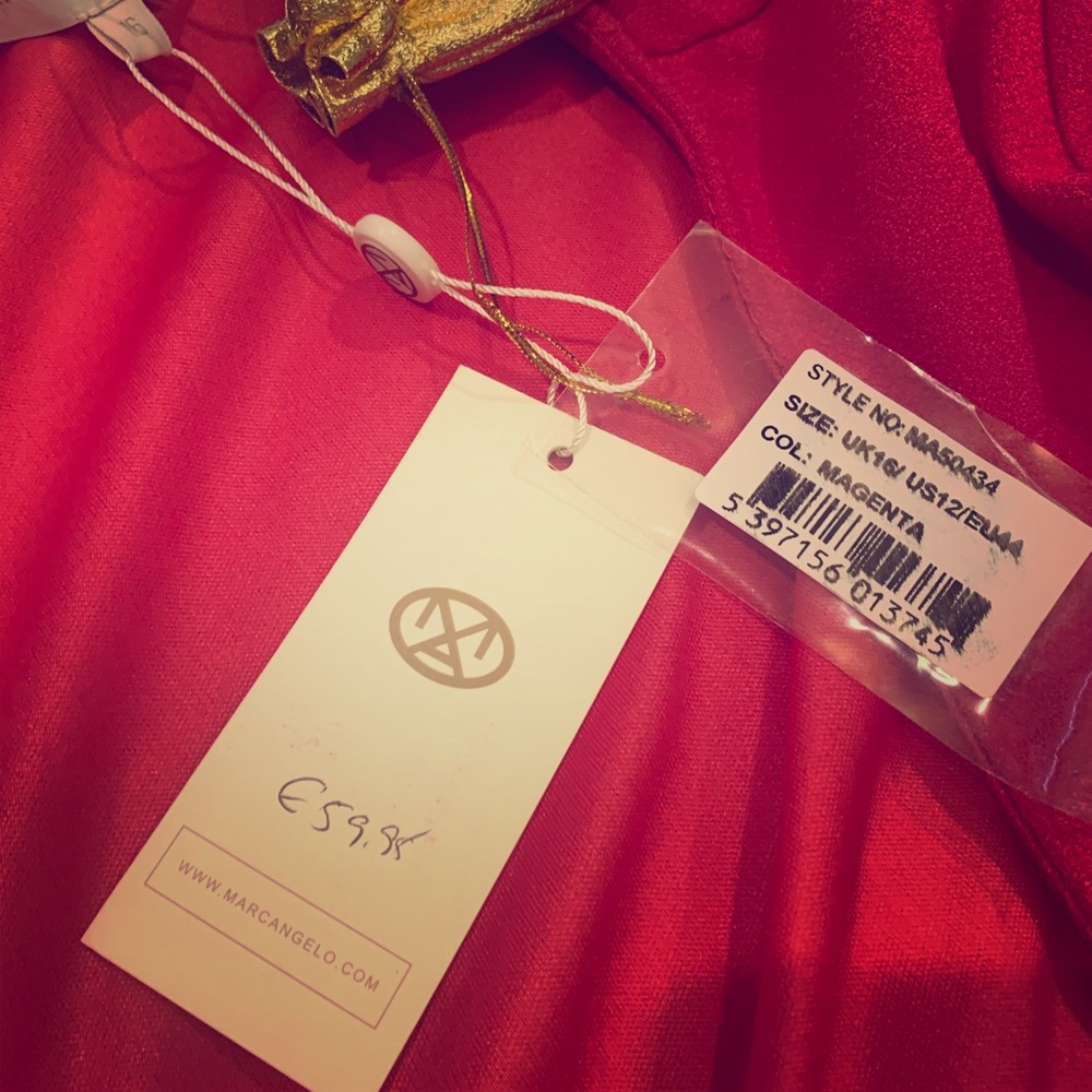 Marc Angelo pink dress